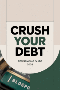 Broken piggy bank with hammer, crush your credit card debt fast strategies 2026 