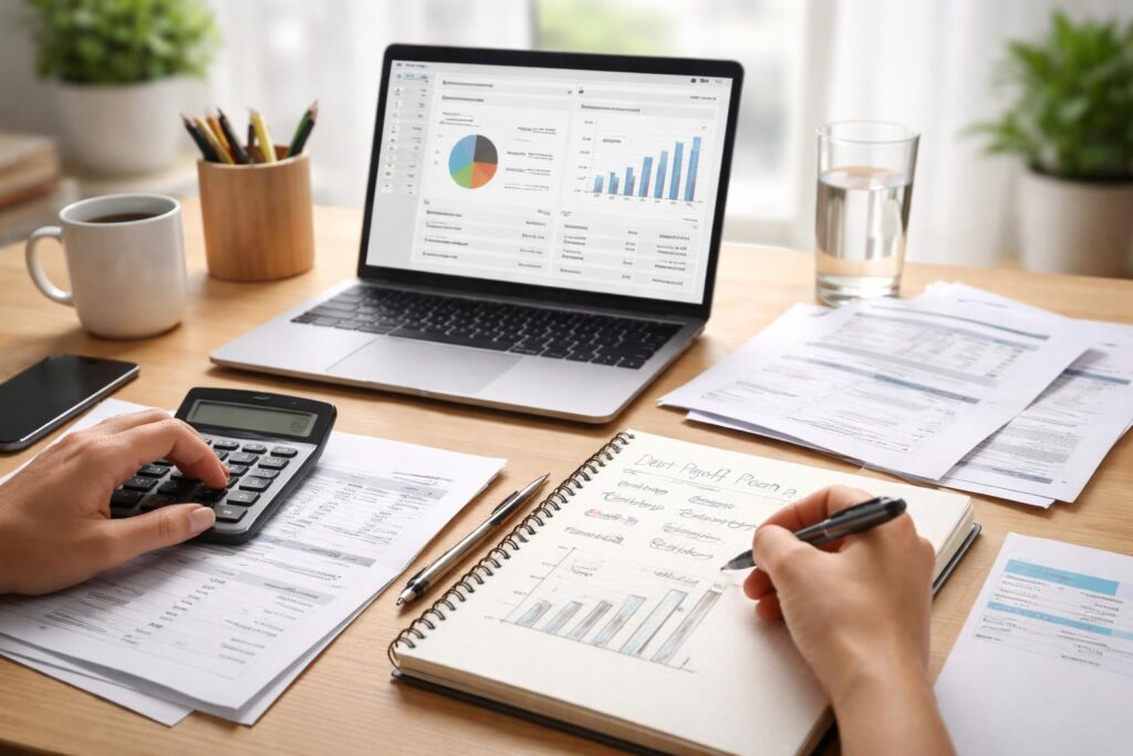 debt payoff strategies for irregular income for freelancers